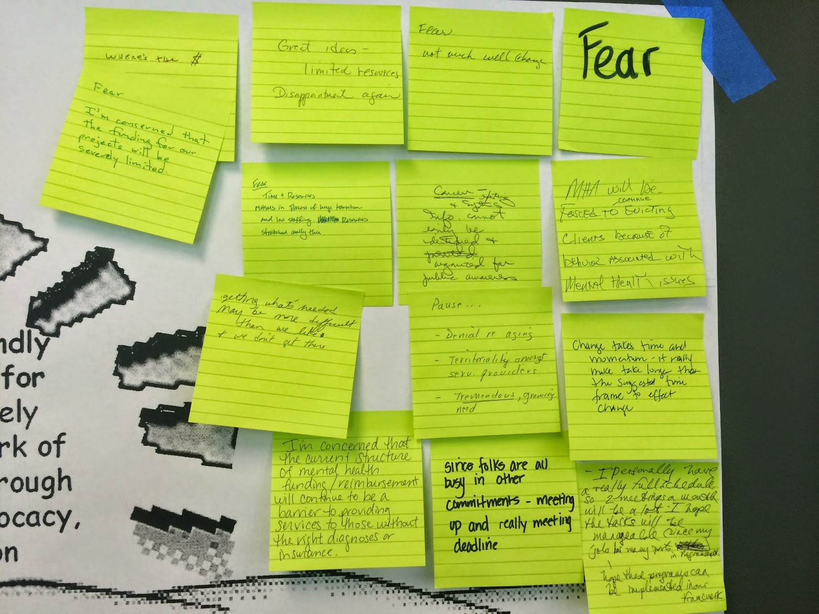 Mental Health Fear Closeup